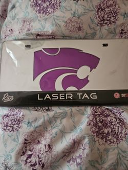 Case state license plate cover