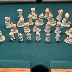 Large Collection Of Precious Moments Figurines
