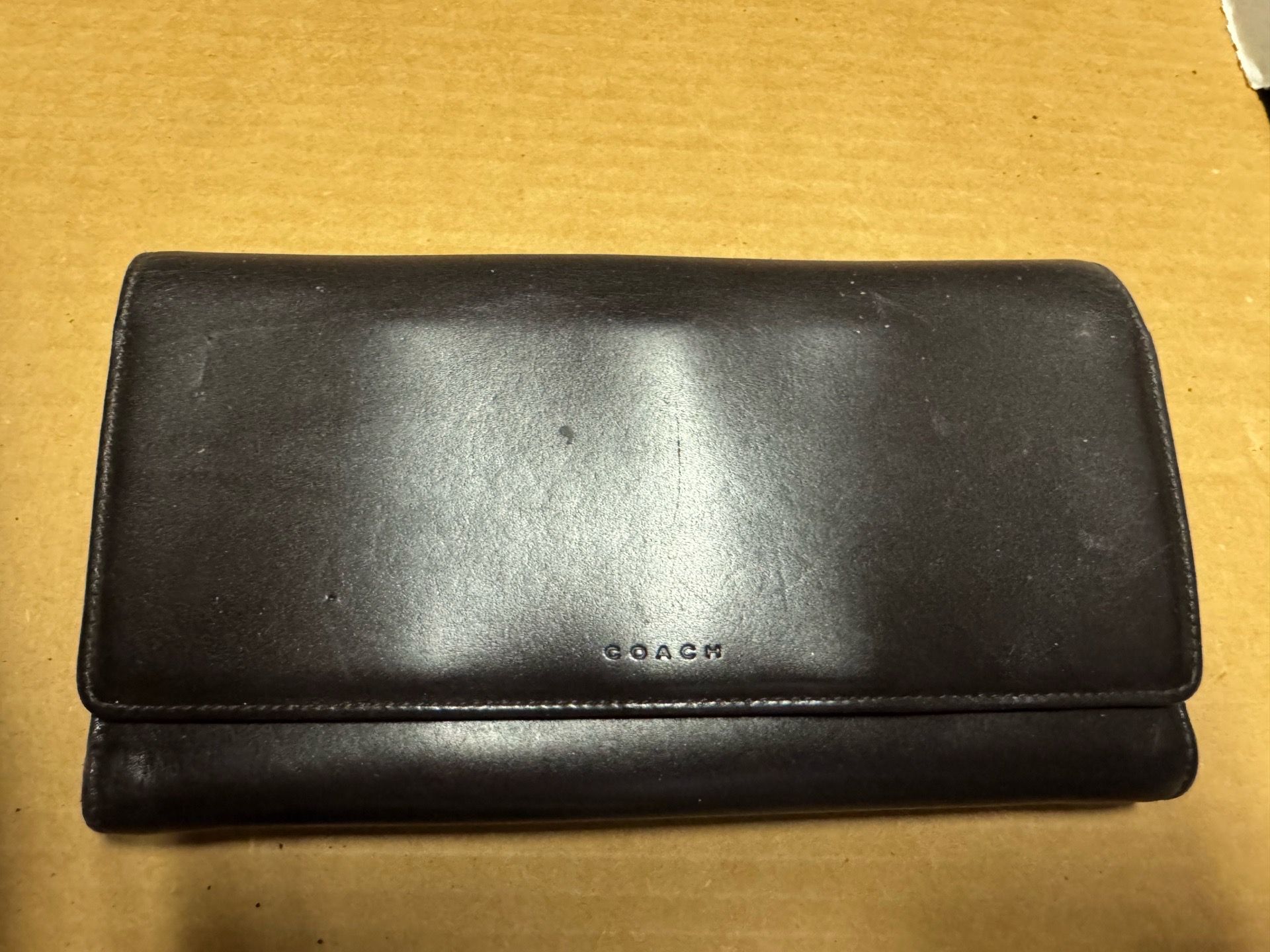 Coach Brown Ling Wallet
