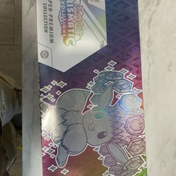 Pokémon Prismatic Evolutions Super Premium Collection Box Eevee 2024 English
