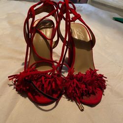 Red Heels Size 5