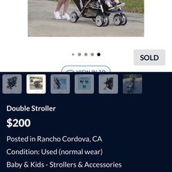 Double Stroller 