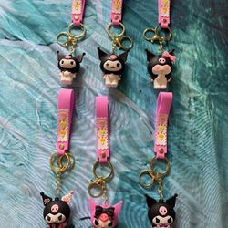 New Hello Kitty My Melody keychains..$4 Each 