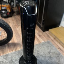 utilitech oscillating tower fan  