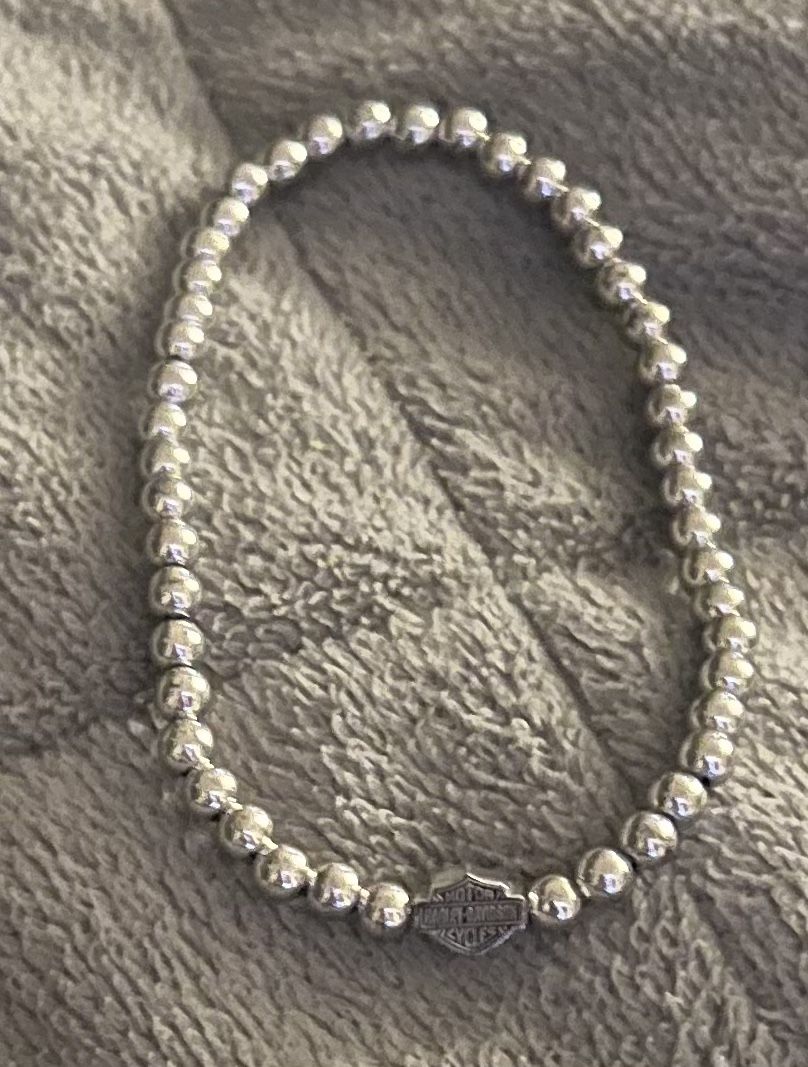 Harley Davidson Stretch Bracelet