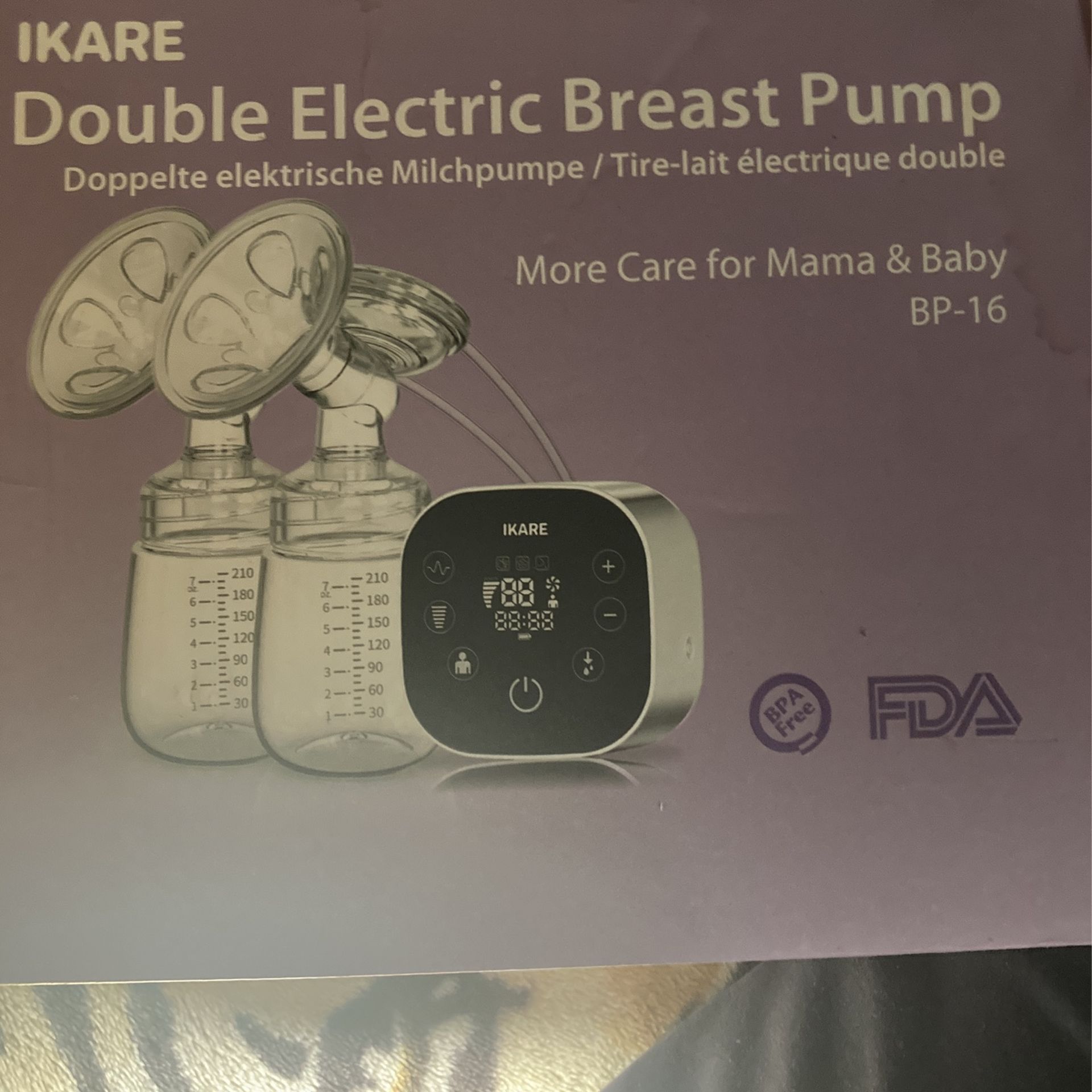 Double Electric Breast Pump 