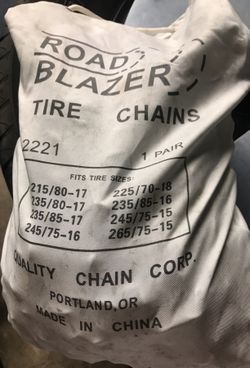 Truck tire chains