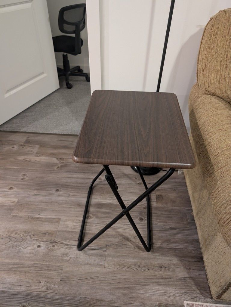 Portable Foldable Table Great For Laptop, Coffee Or As A Side Table