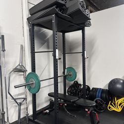 Used Squat Rack (7 Ft Tall)