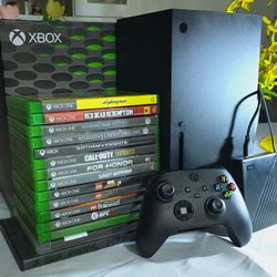 Xbox Series X Bundle – 15 Games + 4TB WD Drive – Original Box