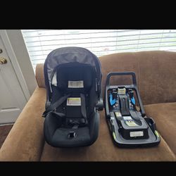 car seat and clip