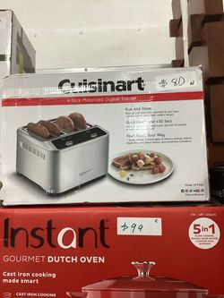 Cuisinart 4-Slice Motorized Digital Toaster CPT-540