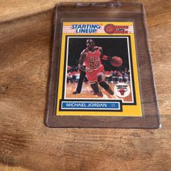 Michael Jordan Starting Lineup Raw Card One on One