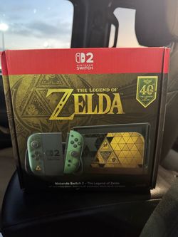 Nintendo Switch 2 Legend of Zelda 40th Anniversary Edition