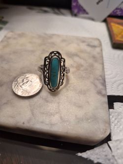 TURQUOISE RING. 925