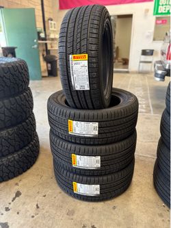 235/60/18 ( 4 new tires ) installed and balanced