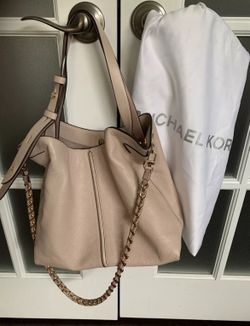 Michael Kors Downtown Astor Pebbled Leather Large Tote EC