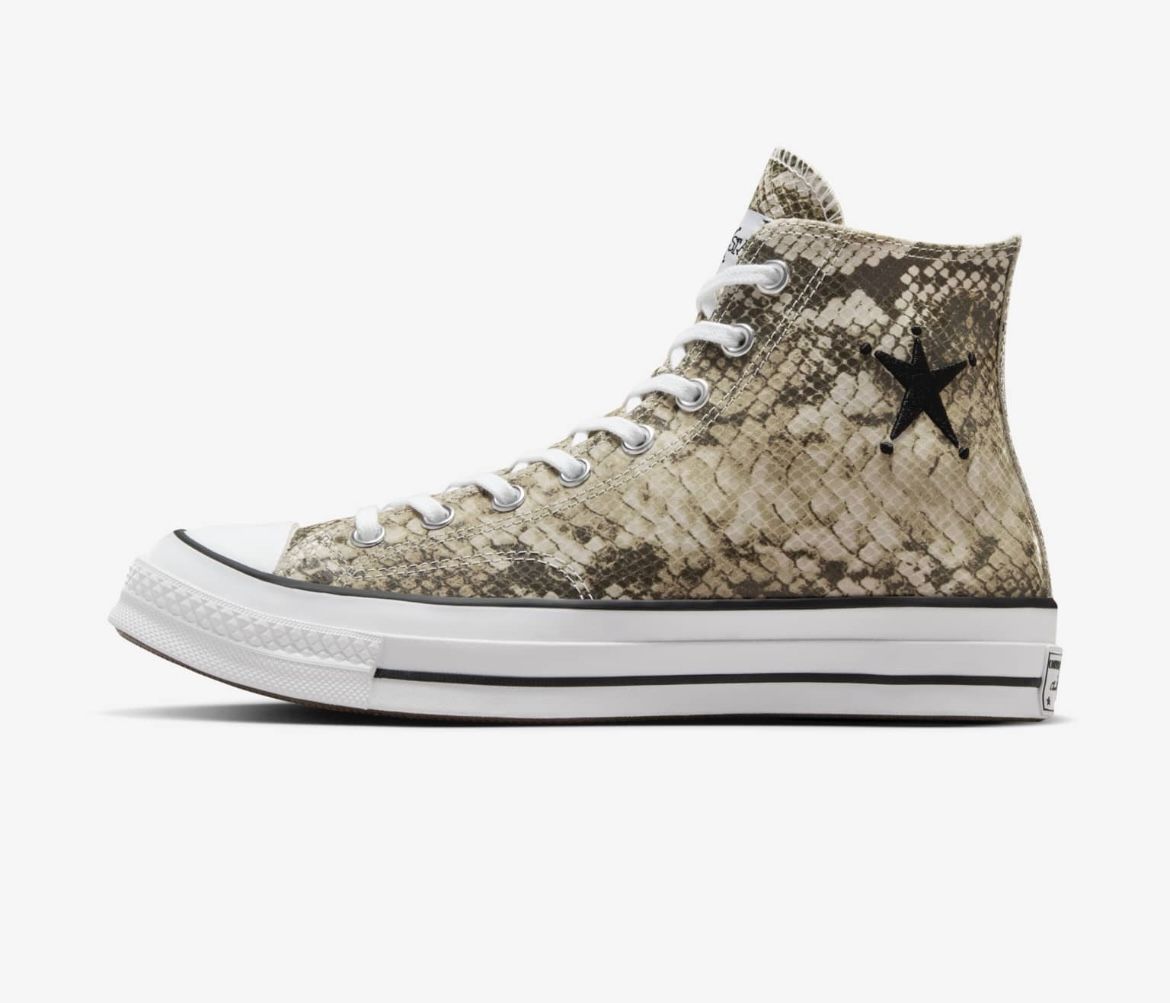 Converse X Stussy Chuck 70 Snakeskin