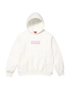Supreme Box Logo Hooded Sweatshirt FW25 - White (Size XL)