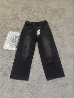 Chrome Hearts Baggy Cross Jeans