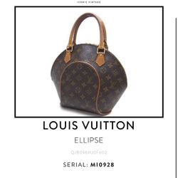 Certified Pre-Owned Louis Vuitton Ellipse Handbag 