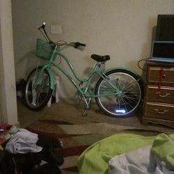 Teal Blue women's Beach Cruiser