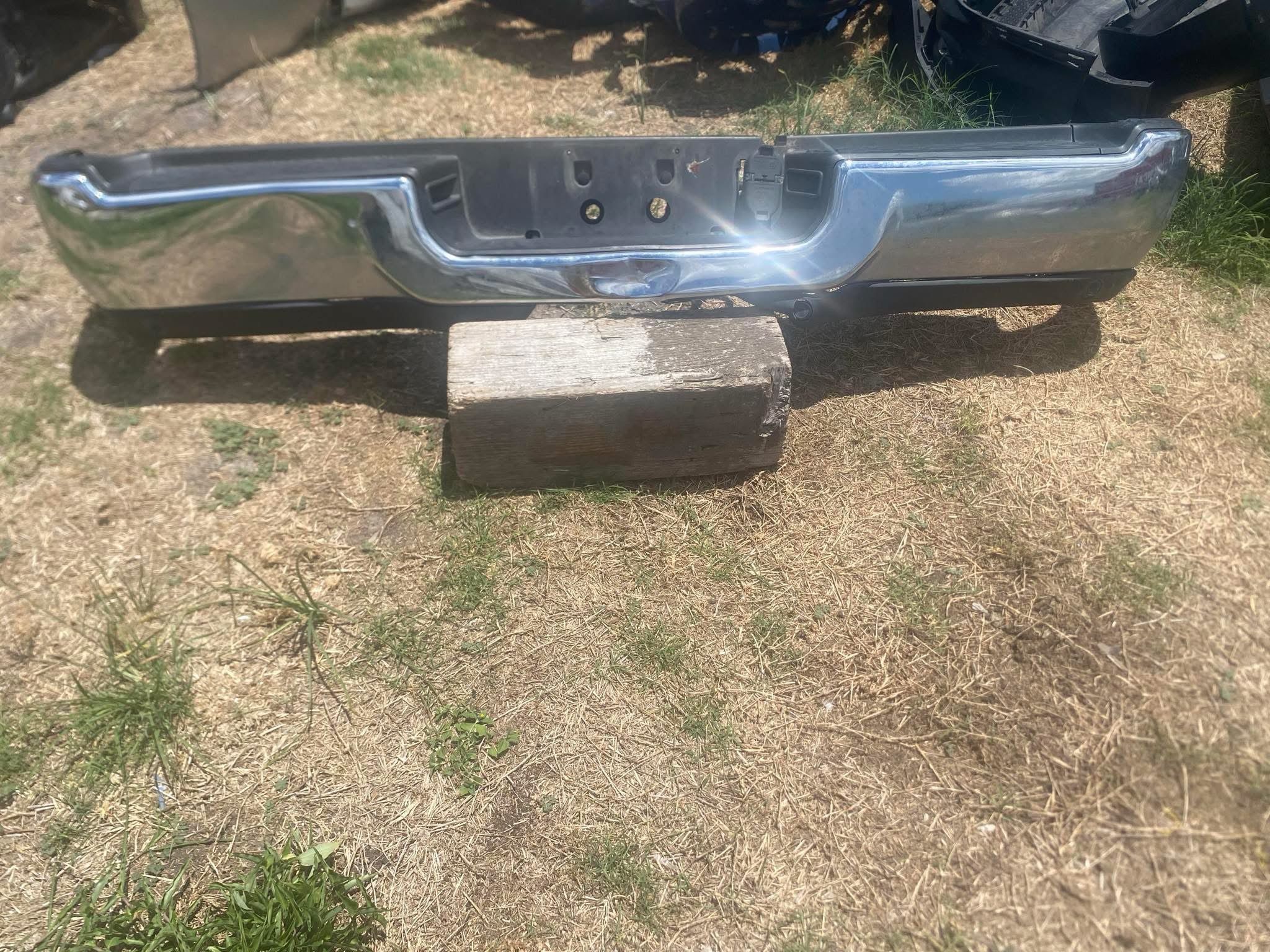 2019-2024 CHROME DODGE RAM 2500 REAR STEP BUMPER W/ SENSORS OEM