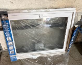 Vinyl Basement Hooper Window 32x24