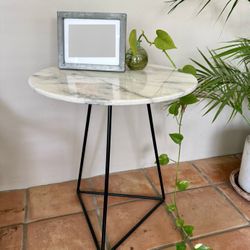 Marble End Table