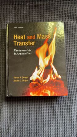 Heat and Mass Transfer 5th Edition
