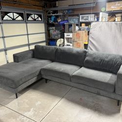 Grey Sectional Couch