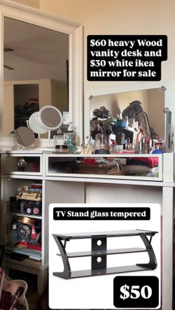 Vanity desk, Mirror