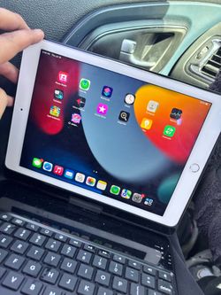 iPad Air with keyboard