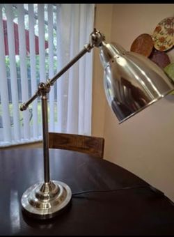 IKEA Barometer desk lamp an industrial pharmacy-style