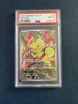 Pokémon Kecleon 118/106 SV8 Super Electric Breaker Art Rare Holo Japanese PSA 10
