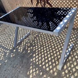 Glass Top Desk