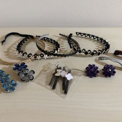 Lot Of New Hair Accessories 