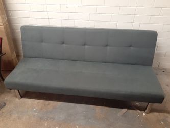 New futon sofa gray