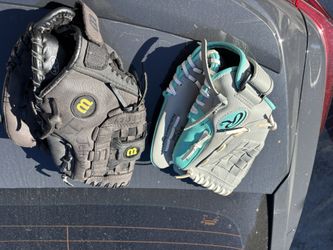Wilson And Rowling Baseball Gloves 11/11 1/2 Inches