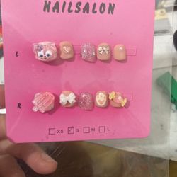 Kids 3D Press-on Nails