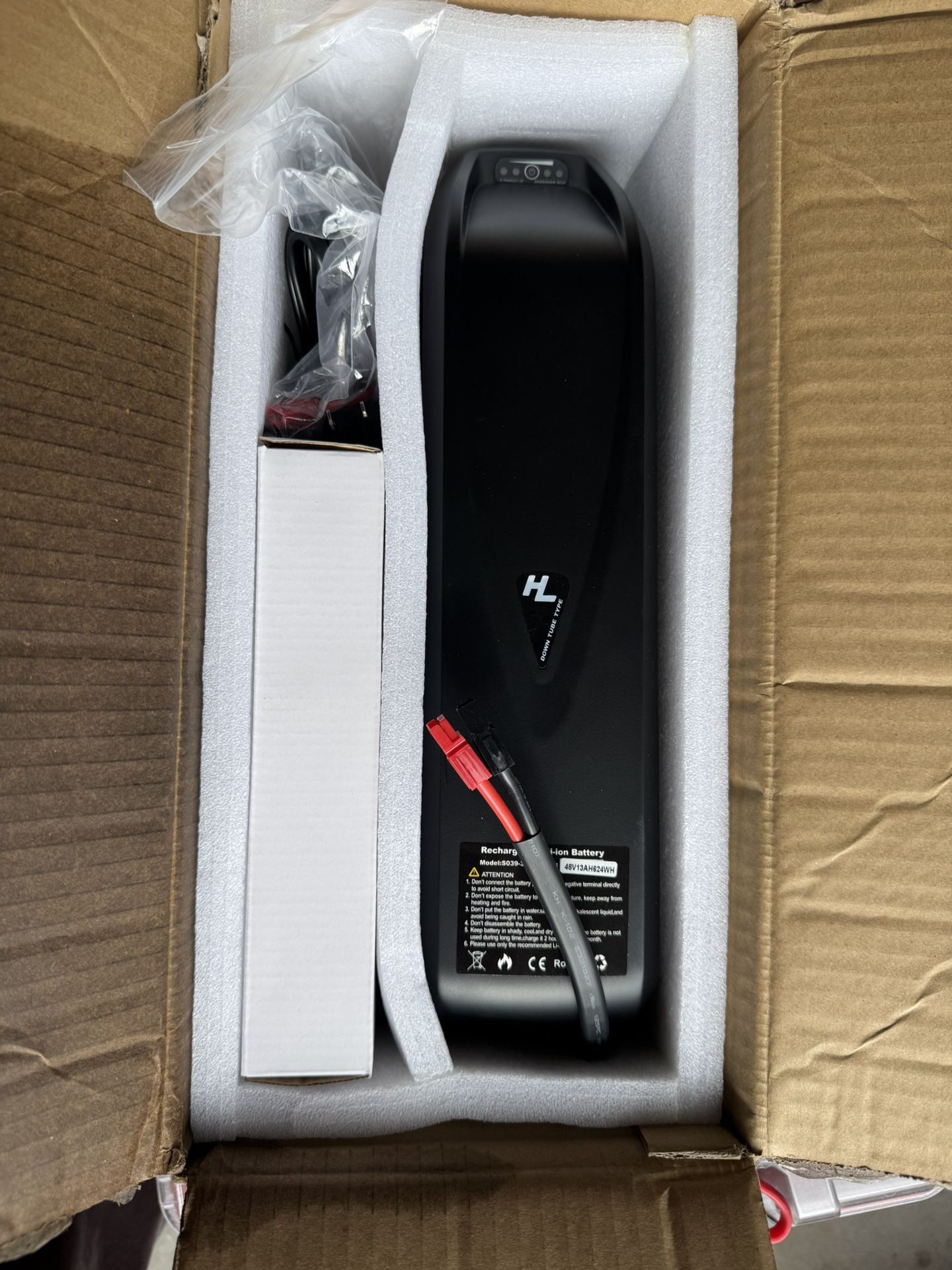 New Electric Bike Battery 48v