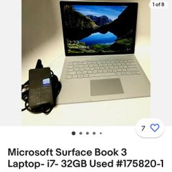 Microsoft surface book 3