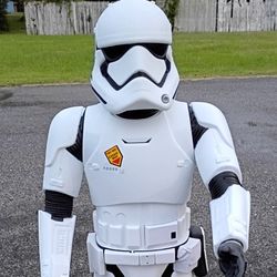 Star Wars First Order Storm Trooper 48" battle buddy motion activated figure