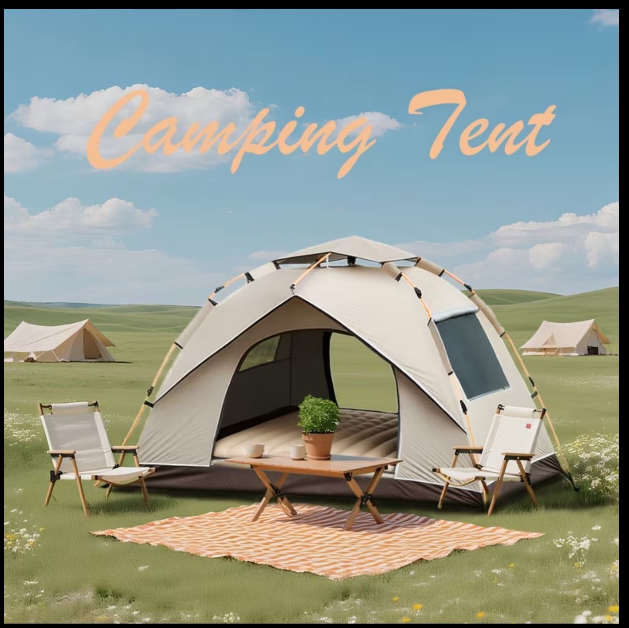 Brand NEW! Portable Camping Pop Up Tent (BIG SIZE)