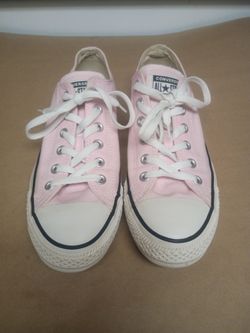 Converse Chuck Taylor All Star Low Top Spring Pink Canvas Sneakers Men's  Size 8