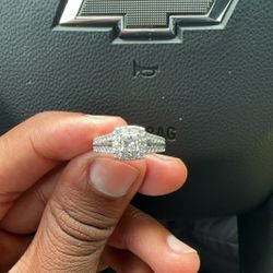 Engagement Ring And Wedding Band