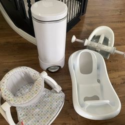 Baby Items - Bath/Diaper/Seat