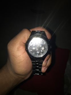 Dark grey diamond collection Bulova Watch , brand new never worn .