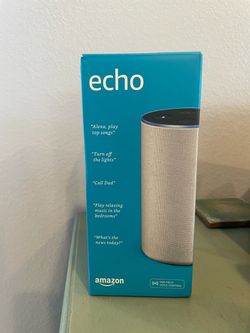 New Amazon Echo 2nd Gen Factory Sealed