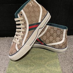 Brand New Gucci Tennis 1977 High Top Sneakers